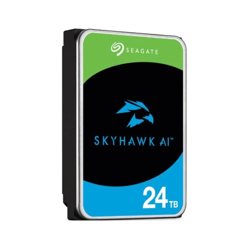 Seagate SkyHawk AI unidade de disco rígido 24 TB 7200 RPM 512 MB 3.5" Serial ATA III