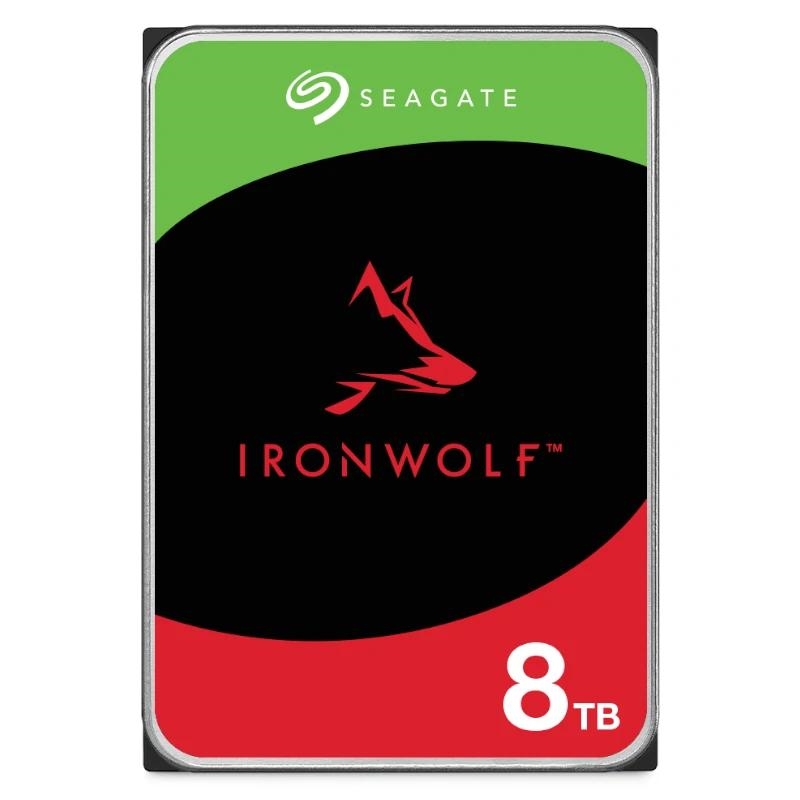 Seagate IronWolf ST8000VN002 unidade de disco rígido 8 TB 5400 RPM 256 MB 3.5" Serial ATA III