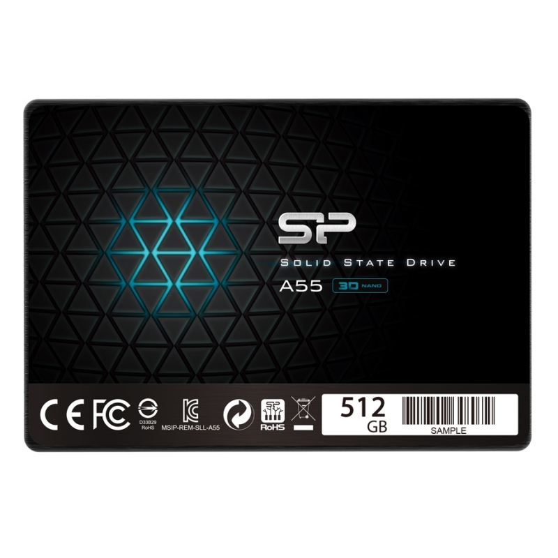 Silicon Power | SSD | SP512GBSS3A55S25 | 2.5" | 512GB
