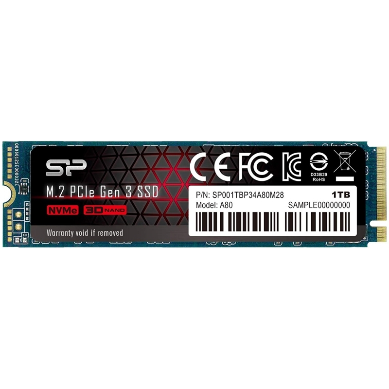Silicon Power | SSD | SP001TBP34A80M28 | 1TB