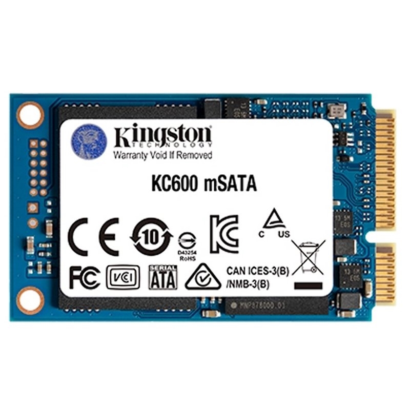 Kingston Technology KC600 256 GB mSATA Serial ATA III 3D TLC