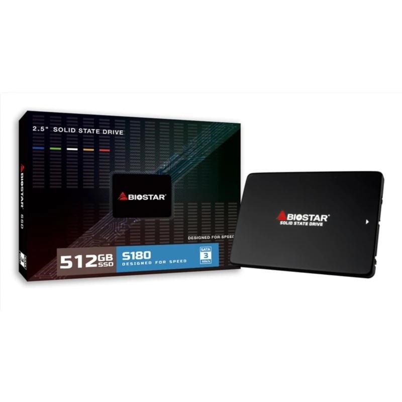 Biostar | SSD | SY085S2EC5 | 2.5" | 512GB | 6GB