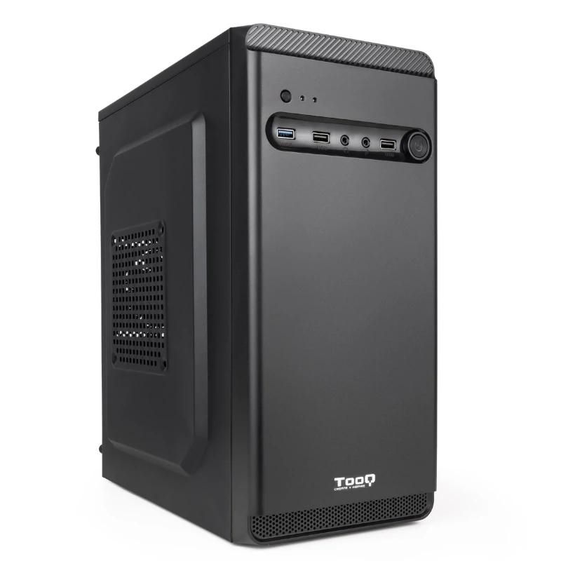 TooQ TQC-4702U3C-B caixa para computador Mini Tower Preto