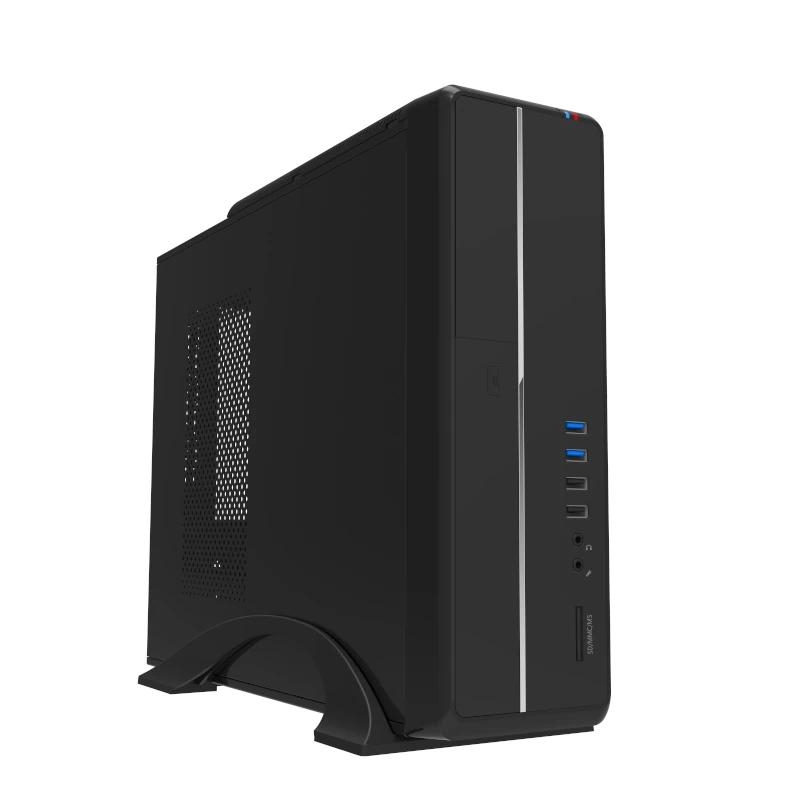 Approx! | Caixa M-atx AP-501SF Slim | 500W | Preto