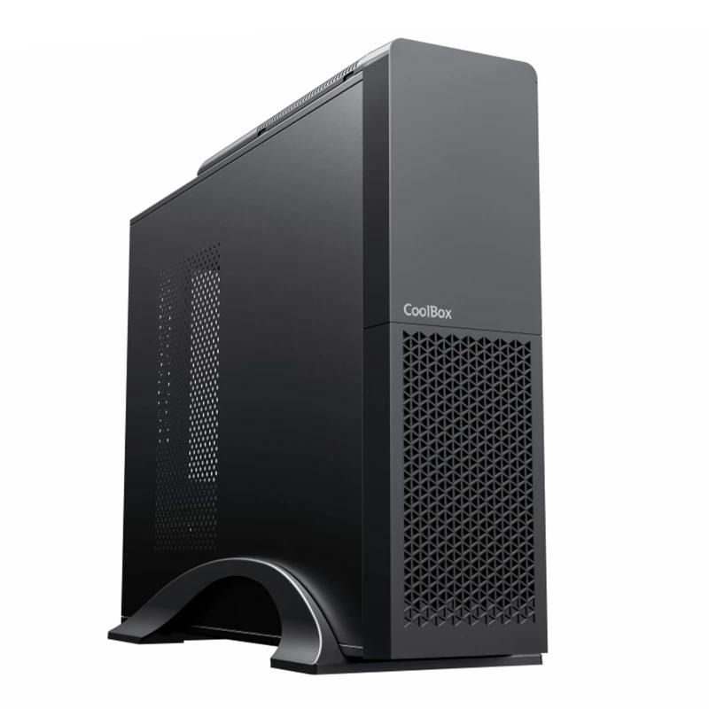 CoolBox PC micro ATX T313 Slim Low Profile (Slimline) Preto