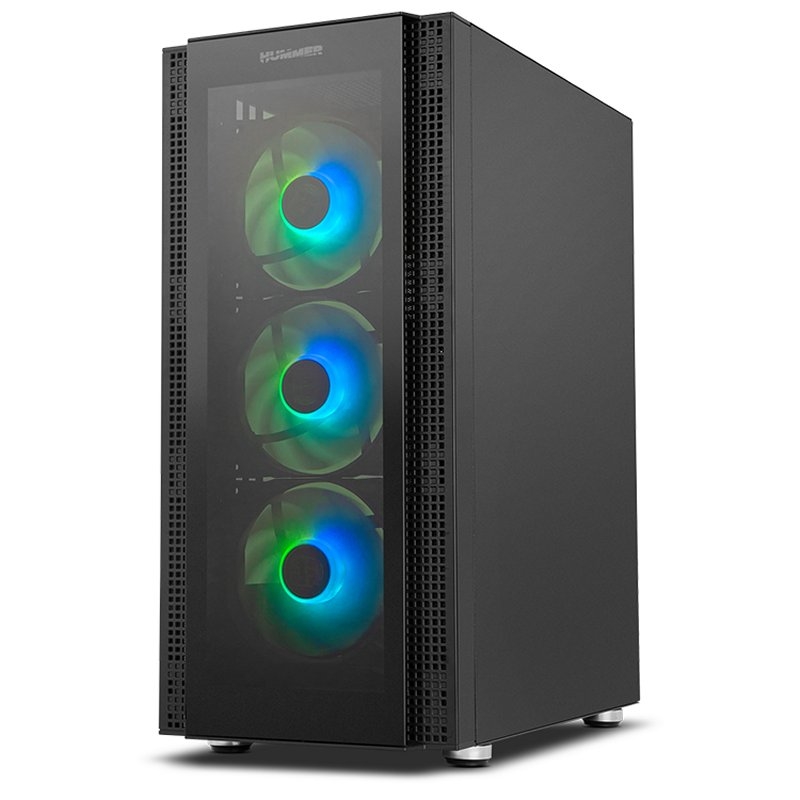 Nox | Semitorre Hummer Horus Iluminação Argb | 3.5" | Preto
