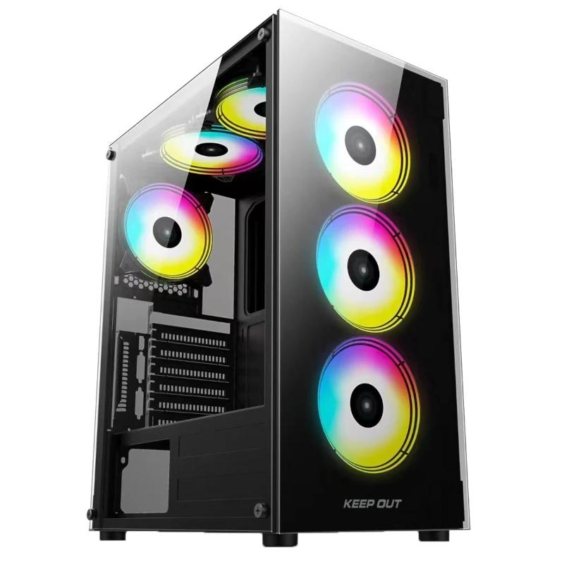 Keep Out | Caixa ATX XC-210 Vidro | 3.5" | Preto