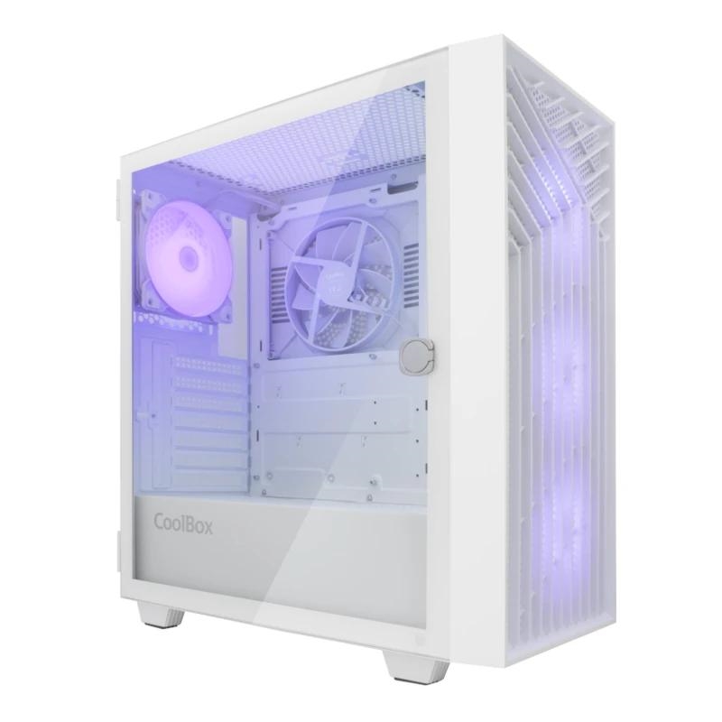 CoolBox COO-CHA-GA300W-0 caixa para computador Tower Branco