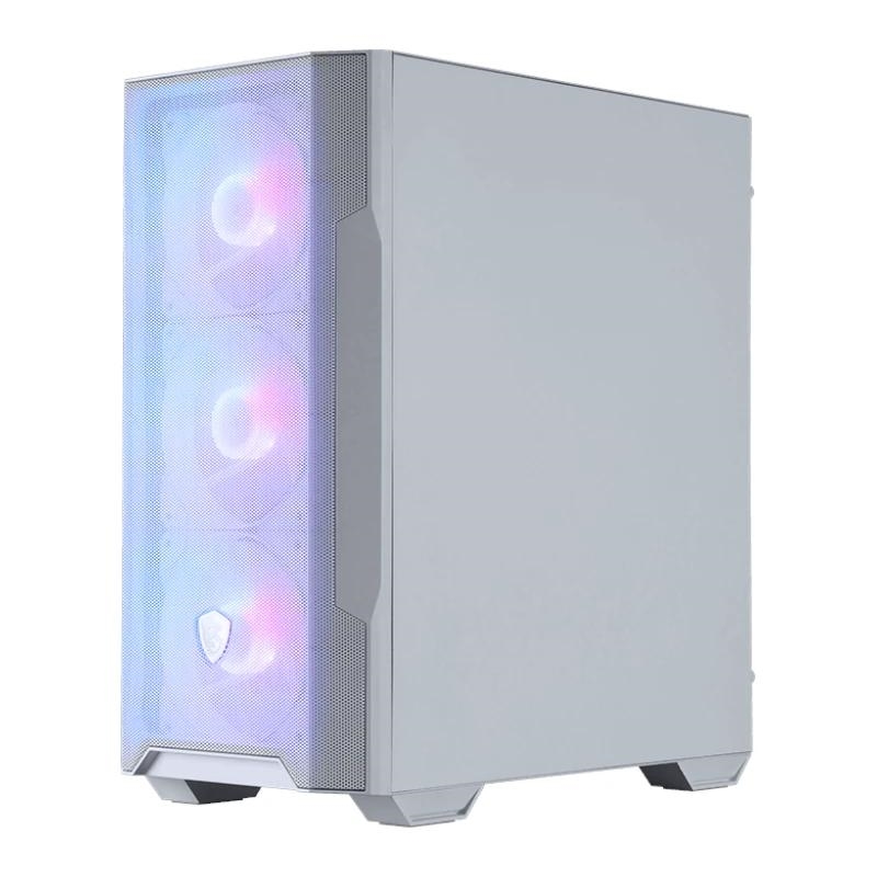 MSI MAG Forge M100R Midi Tower Transparente, Branco