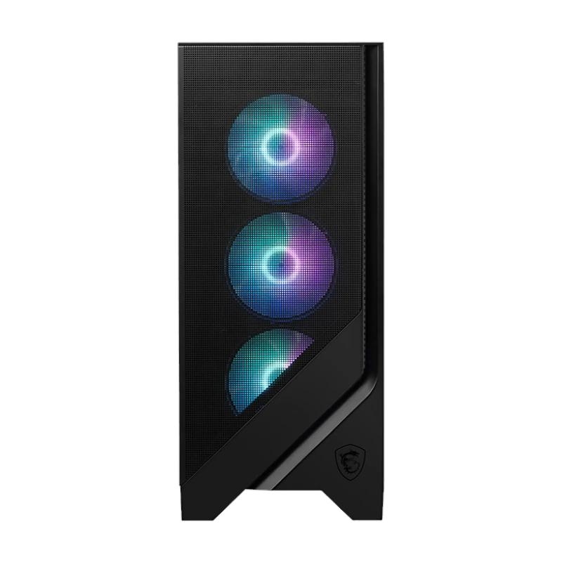 MSI MAG Forge 320R AIRFLOW Micro Tower Preto, Transparente