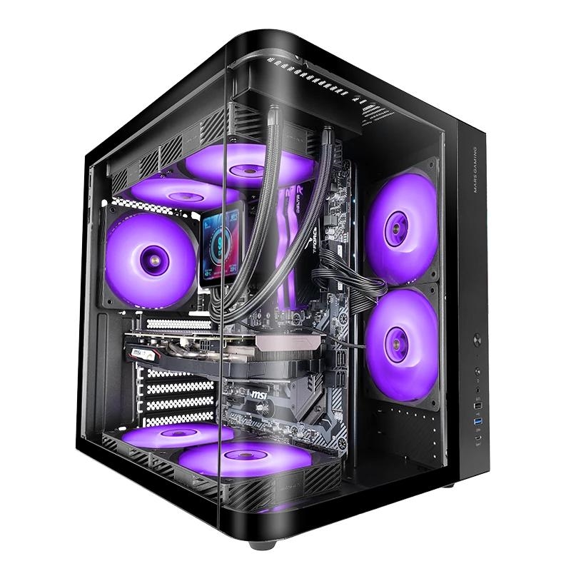 Mars Gaming MC-CURV Midi Tower Preto
