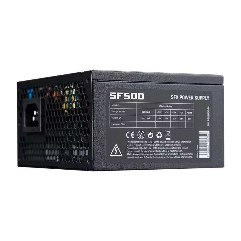 Hiditec SF500 fonte de alimentação 500 W 20+4 pin ATX SFX Preto