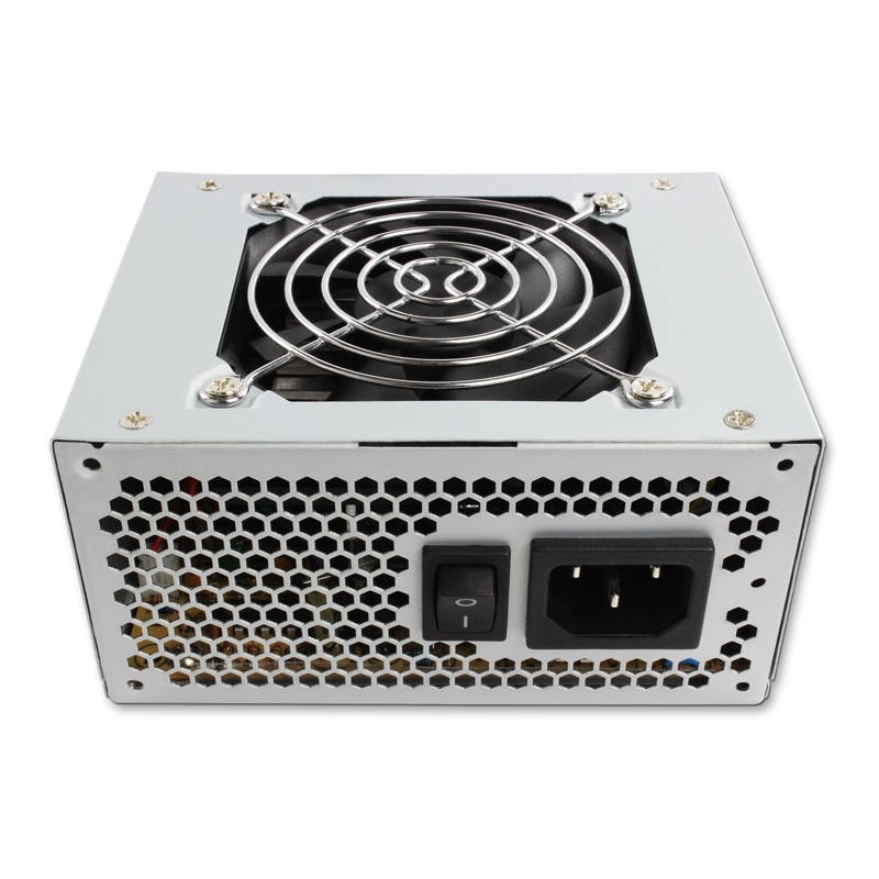 TooQ Fonte Ecopower II fonte de alimentação 500 W 20+4 pin ATX SFX Prateado