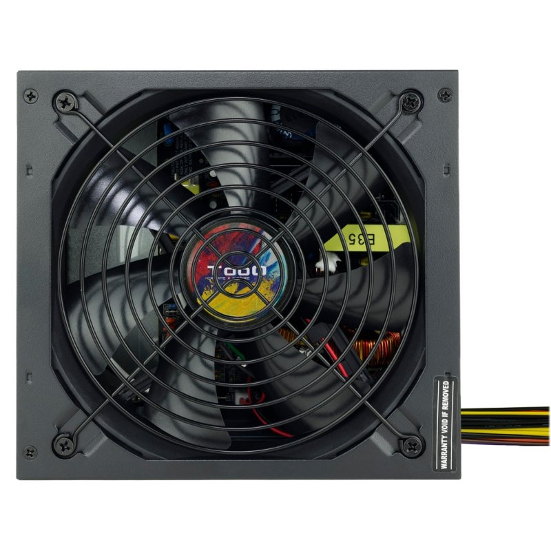 TooQ TQAPOLO-600SP fonte de alimentação 600 W 20+4 pin ATX ATX Preto
