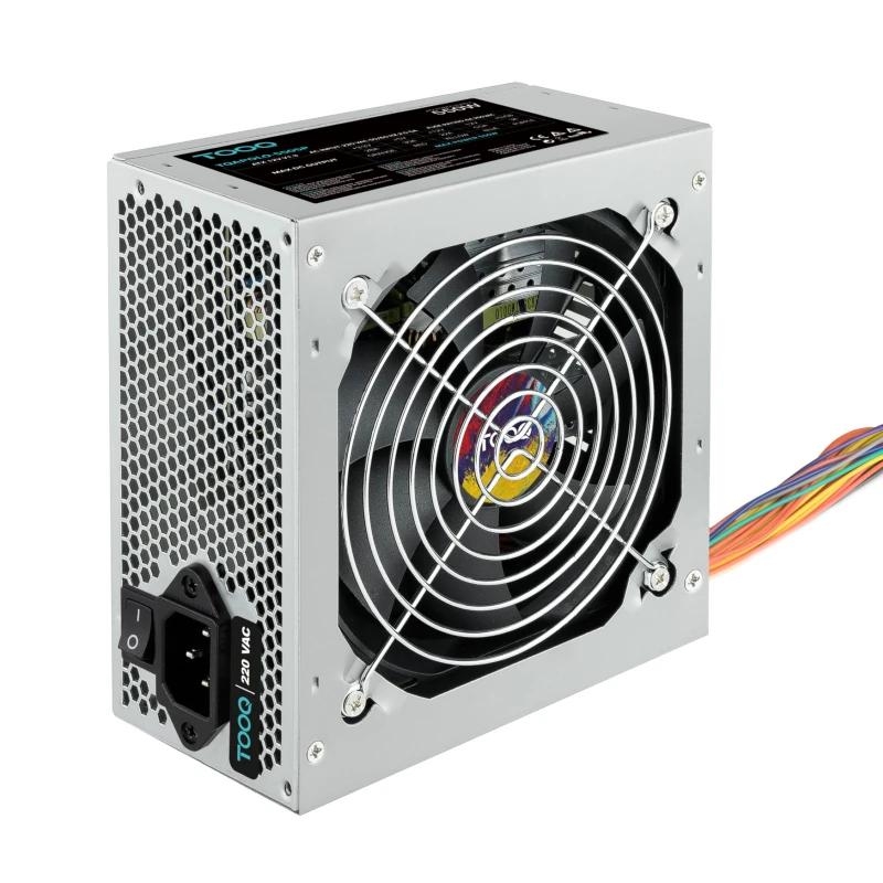 TooQ TQAPOLO-550SP fonte de alimentação 550 W 20+4 pin ATX ATX Prateado
