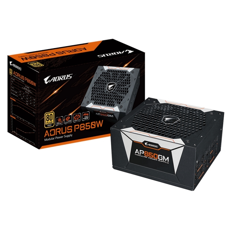 GIGABYTE P850GM fonte de alimentação 850 W 20+4 pin ATX ATX Preto