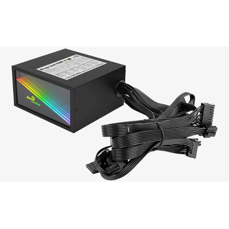 Aerocool MIRAGEGOLD850 fonte de alimentação 850 W 20+4 pin ATX ATX Preto
