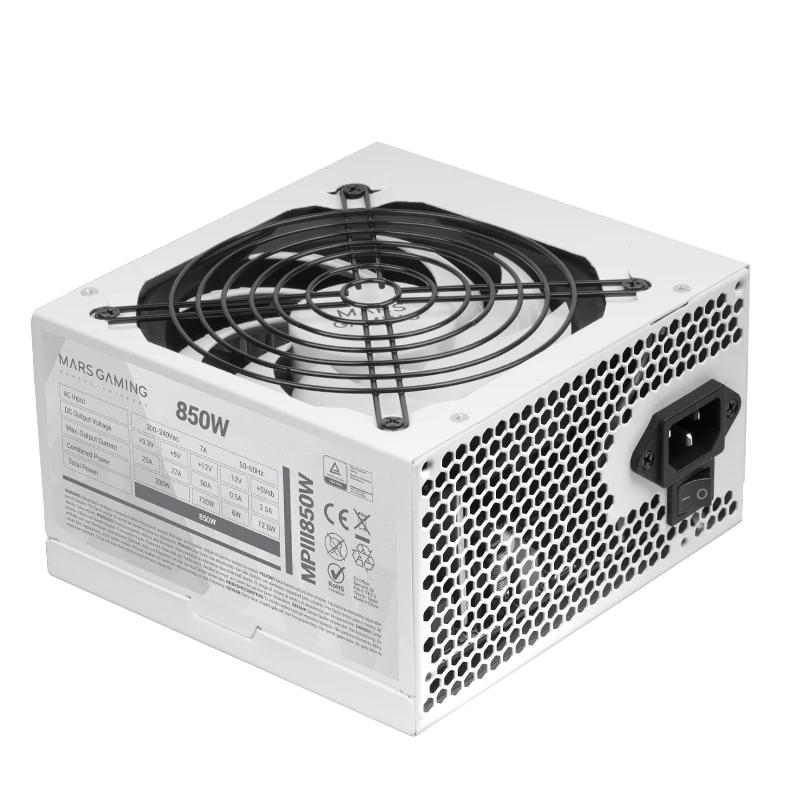 Mars Gaming MPIII650 fonte de alimentação 650 W 20+4 pin ATX ATX Branco