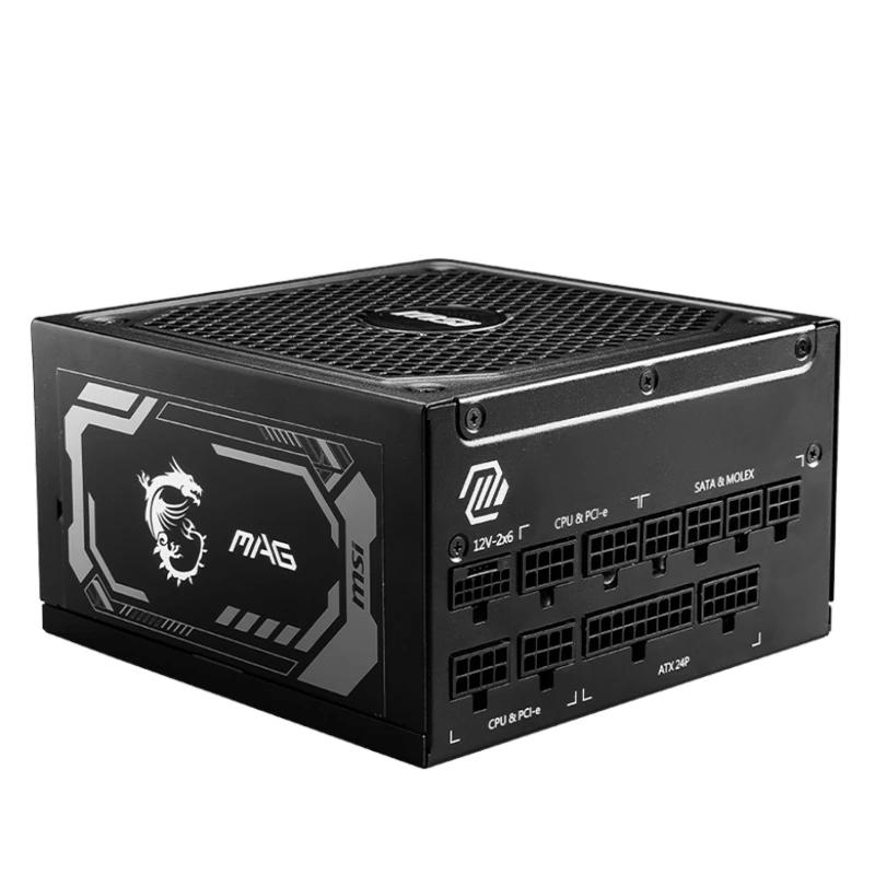 MSI MAG A1250GL PCIE5 fonte de alimentação 1250 W 24-pin ATX ATX Preto
