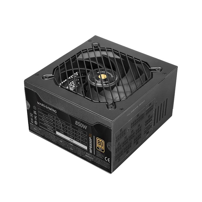 Mars Gaming MPB850PSI fonte de alimentação 850 W 24-pin ATX ATX Preto