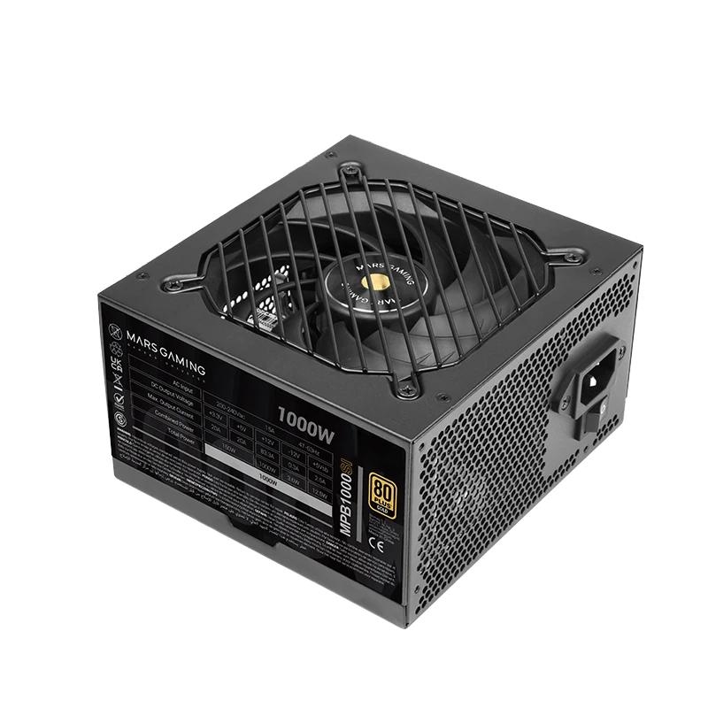 Mars Gaming MPB1000SI fonte de alimentação 1000 W 24-pin ATX ATX Preto