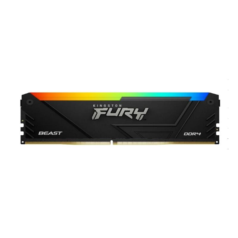 Kingston Technology FURY Beast RGB módulo de memória 16 GB 1 x 16 GB DDR4 3200 MT/s