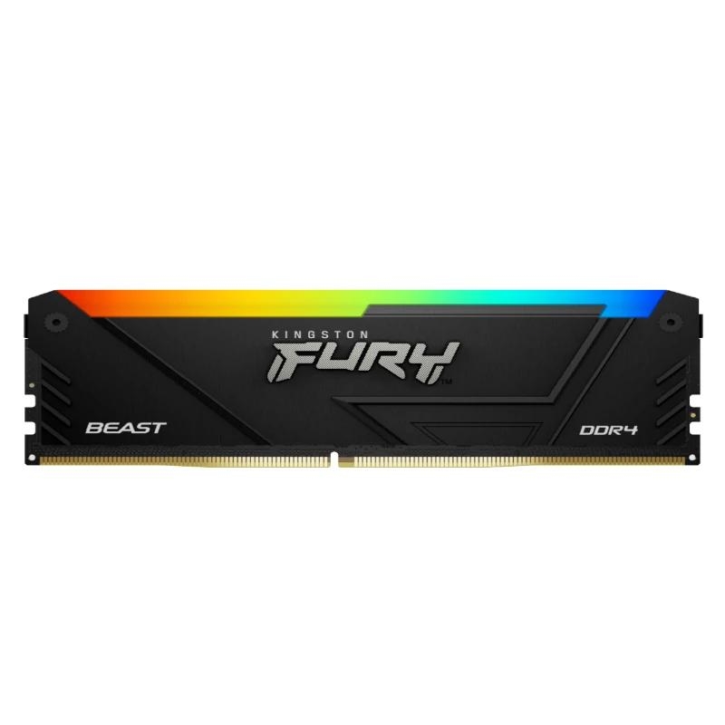 Kingston Technology FURY Beast RGB módulo de memória 16 GB 1 x 16 GB DDR4 3200 MT/s