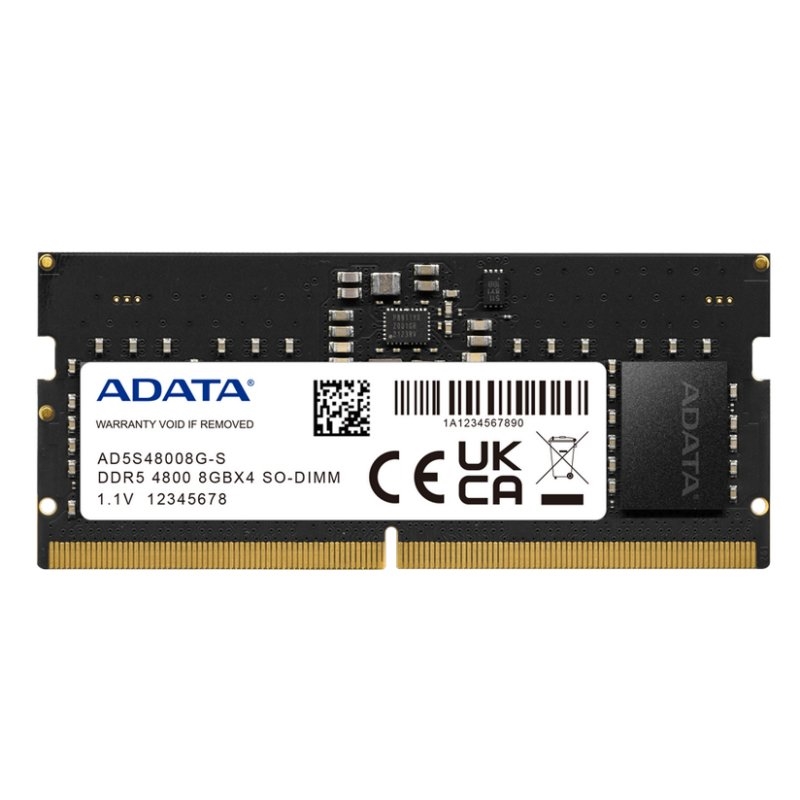 ADATA Premier módulo de memória 8 GB 1 x 8 GB DDR5 ECC