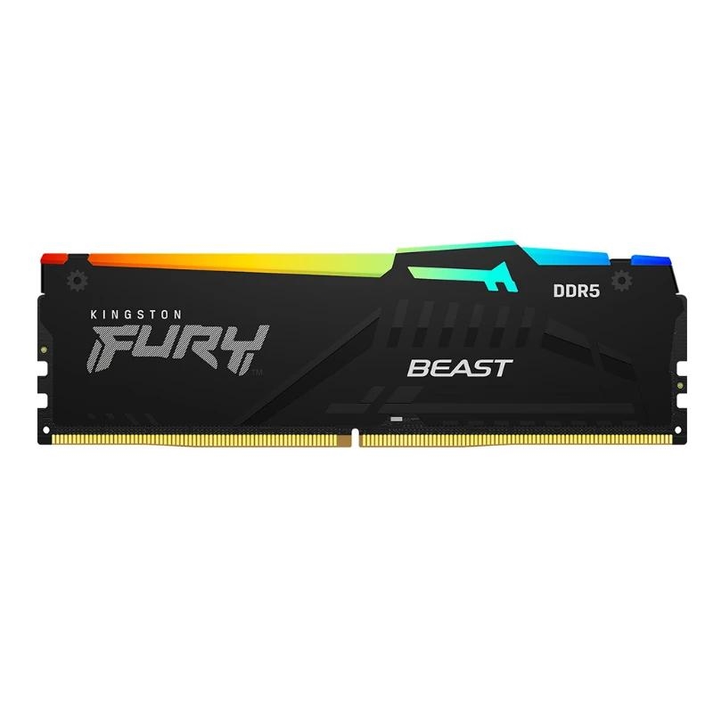 Kingston Technology FURY Beast RGB módulo de memória 32 GB 1 x 32 GB DDR5 6000 MT/s ECC