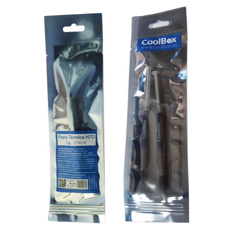 CoolBox H70 pasta térmica 3,17 W/m·K 2 g