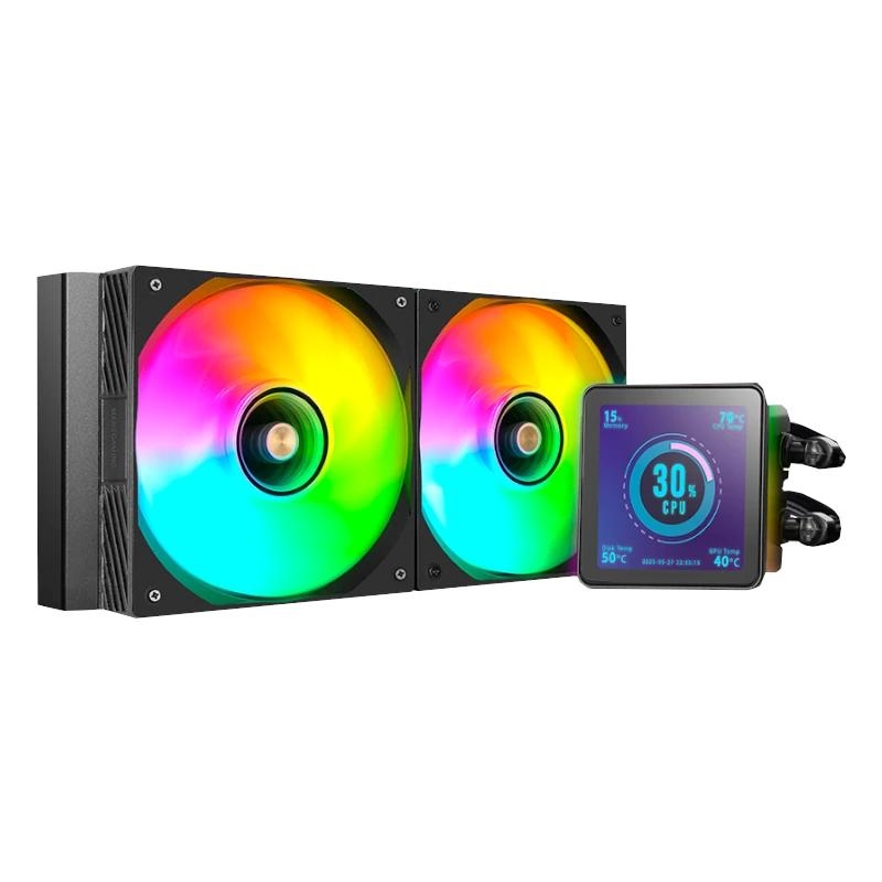 Mars Gaming ML-VISIONPRO240 Processador Refrigerador líquido all-in-one 12 cm Preto 1 unidade(s)