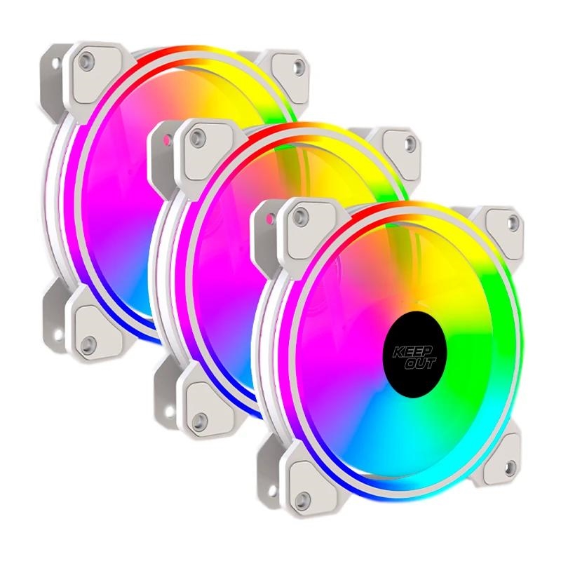 Keep Out | Ventilador XFC-120DRW | Branco