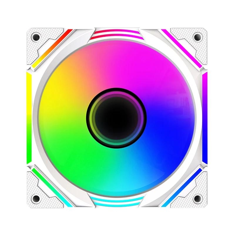 Keep Out | Ventilador Caja XFC-120MW Whit 5V ARGB3x2
