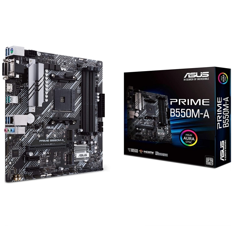 ASUS | Motherboard | Motherboard PRIME B550M-A mATX AM4 | 4K