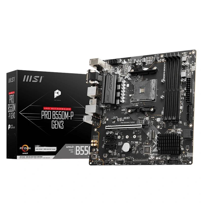 MSI PRO B550M-P GEN3 motherboard AMD B550 Socket AM4 micro ATX