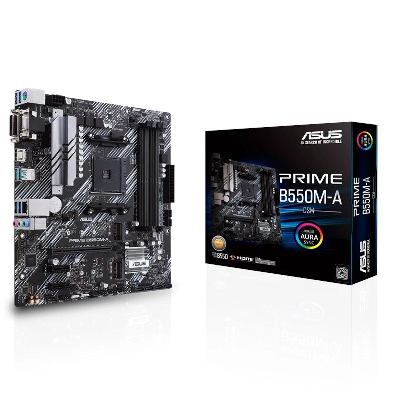 ASUS Prime B550M-A/CSM AMD B550 Socket AM4 micro ATX
