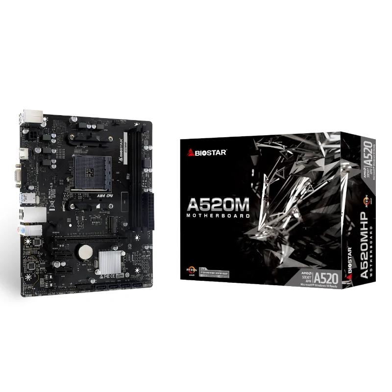 Biostar | Motherboard | Motherboard A520MHP mATX AM4 | 2 Portas