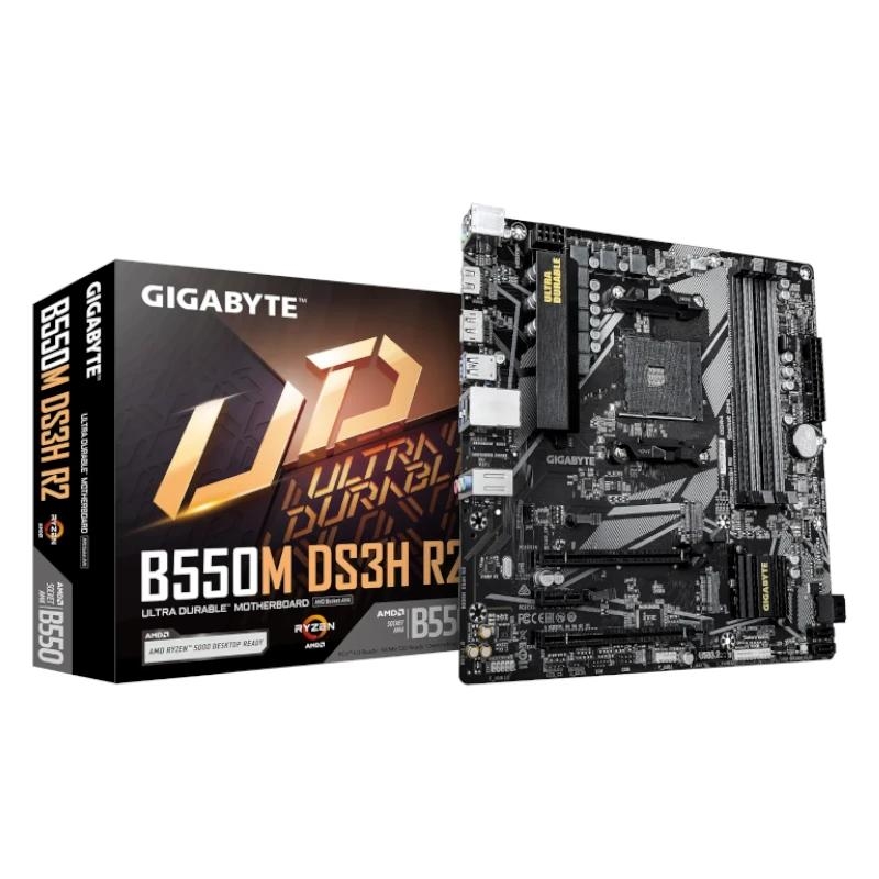 GIGABYTE B550M DS3H R2 motherboard AMD B550 Socket AM4 micro ATX
