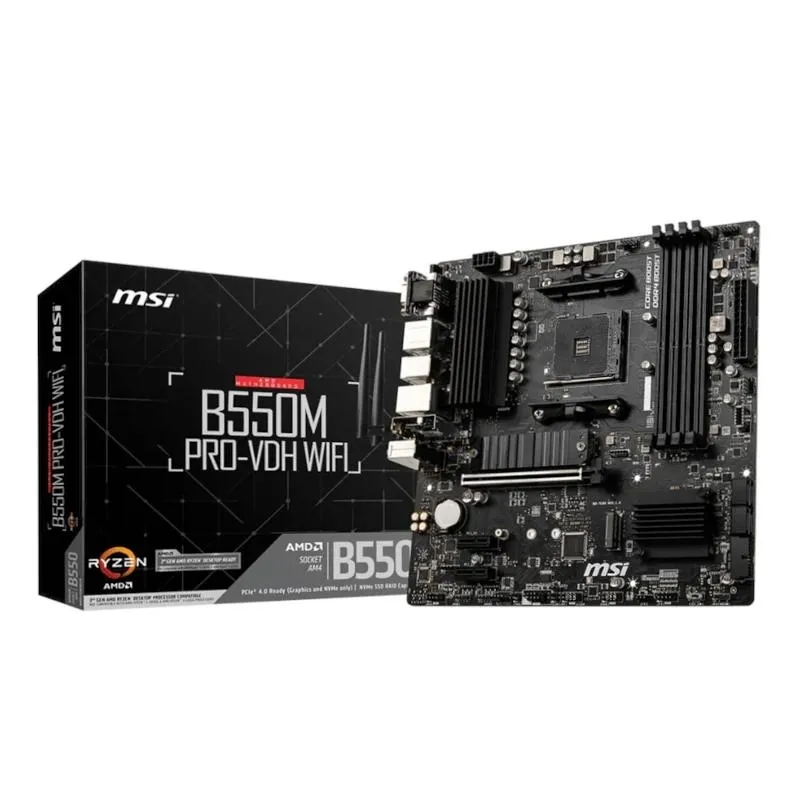 MSI | Motherboard | Motherboard PRO B550M-P mATX AM4