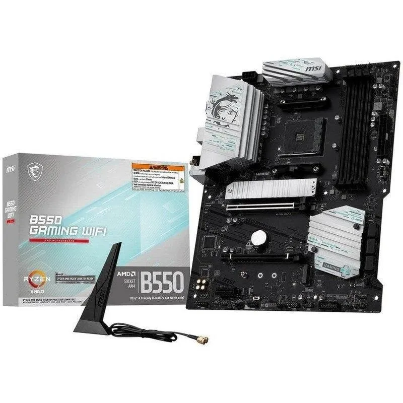 MSI | Motherboard | Motherboard B550 GAMING WIFI6E | WIFI6E