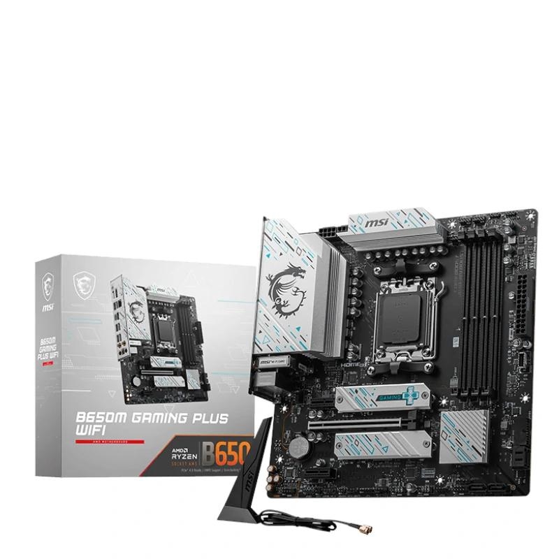 MSI B650M GAMING PLUS WIFI motherboard AMD B650 Ranhura AM5 micro ATX