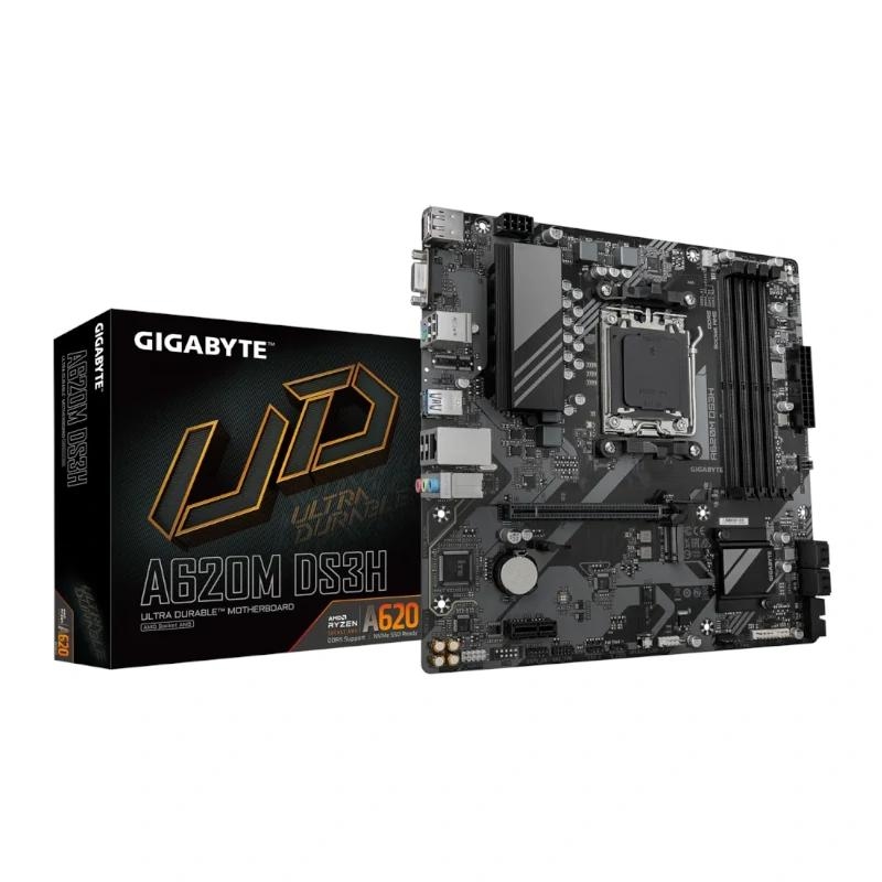GIGABYTE A620M DS3H motherboard AMD A620 Ranhura AM5 micro ATX