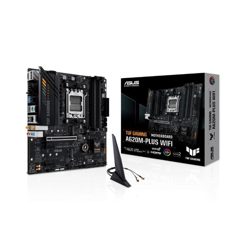 ASUS TUF GAMING A620M-PLUS WIFI AMD A620 Ranhura AM5 micro ATX