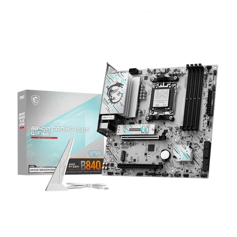 MSI B840M GAMING PLUS WIFI6E motherboard AMD B840 Ranhura AM5 micro ATX