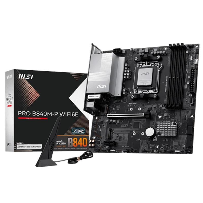 MSI PRO B840M-P WIFI6E motherboard AMD B840 Ranhura AM5 micro ATX