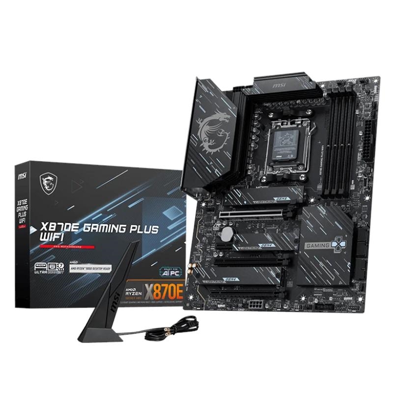 MSI X870E GAMING PLUS WIFI motherboard AMD X870E Ranhura AM5 ATX