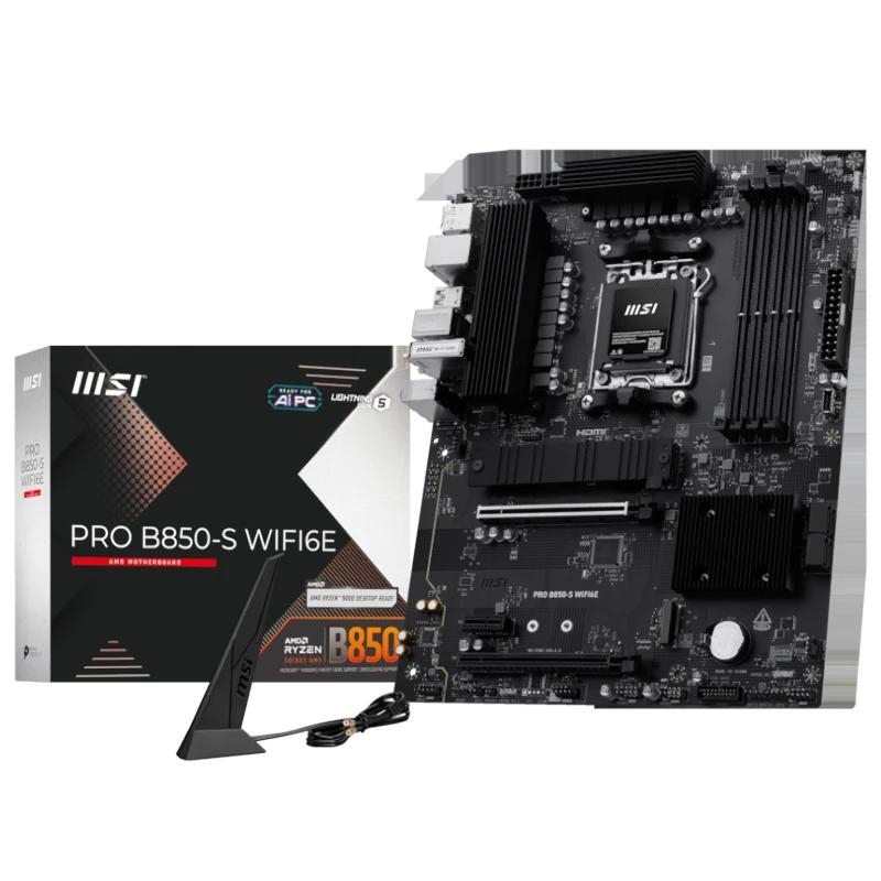MSI PRO B850-S WIFI6E motherboard AMD B850 Ranhura AM5 ATX