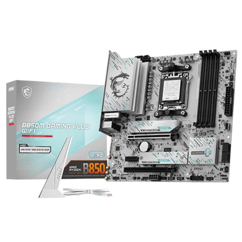 MSI B850M GAMING PLUS WIFI6E AMD B850 Ranhura AM5 micro ATX