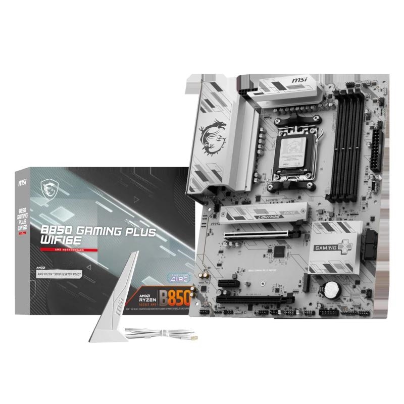MSI B850 GAMING PLUS WIFI6E motherboard AMD B850 Ranhura AM5 ATX
