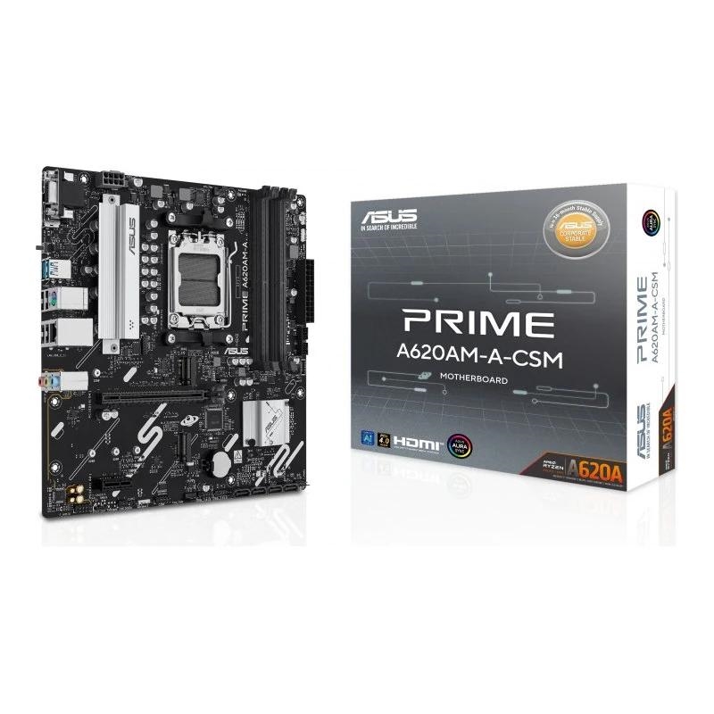 ASUS PRIME A620AM-A-CSM AMD A620A Ranhura AM5 micro ATX